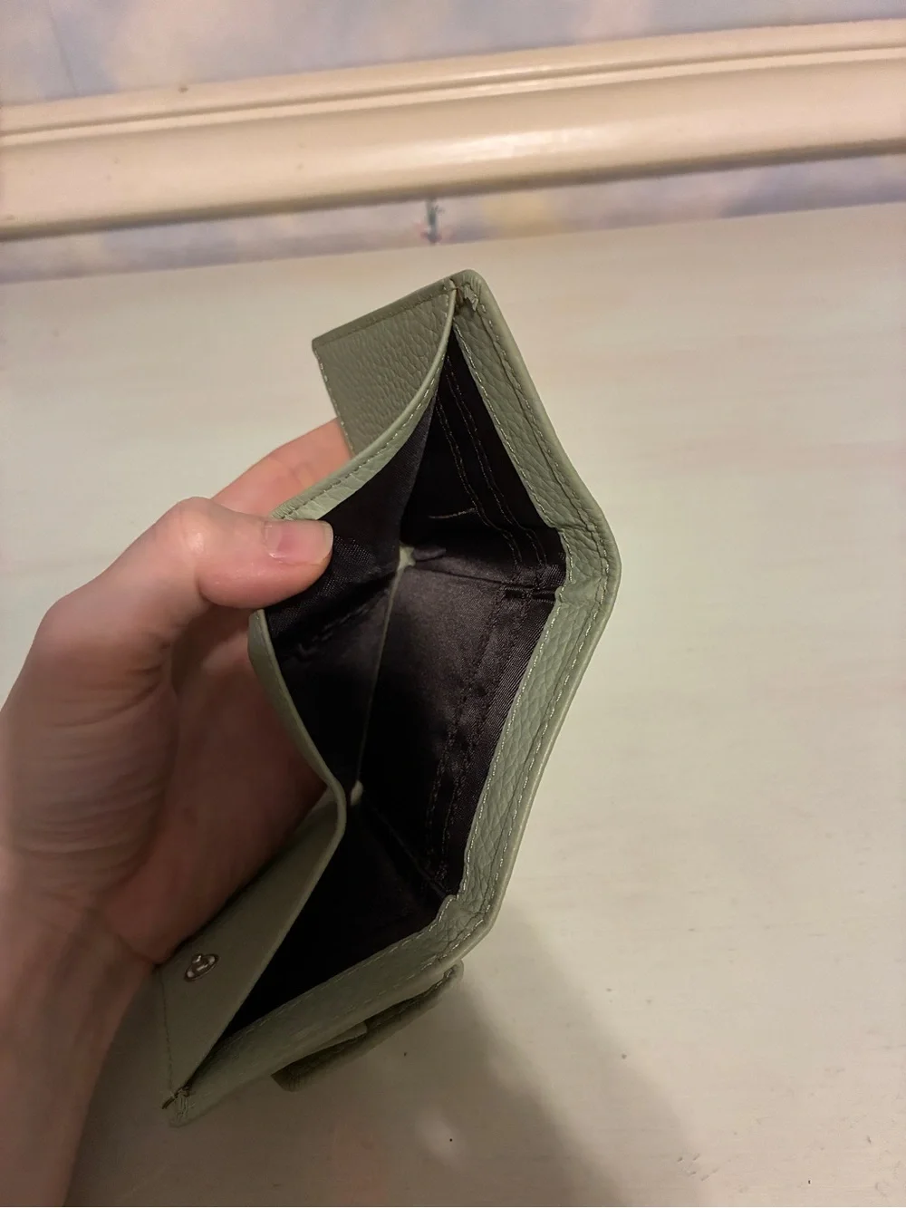 Green Card Wallet and Mini Fold Leather Wallet - Unbranded